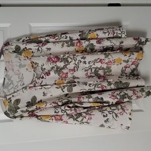 Como Blu NWOT Plus Size Floral Sweater, Size 3X